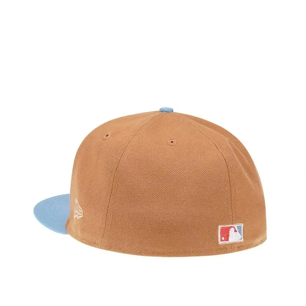 Chicago Cubs New Era 59FIFTY 1990 All Star Game Iced Wheat Fitted Hat Size 7 1/4